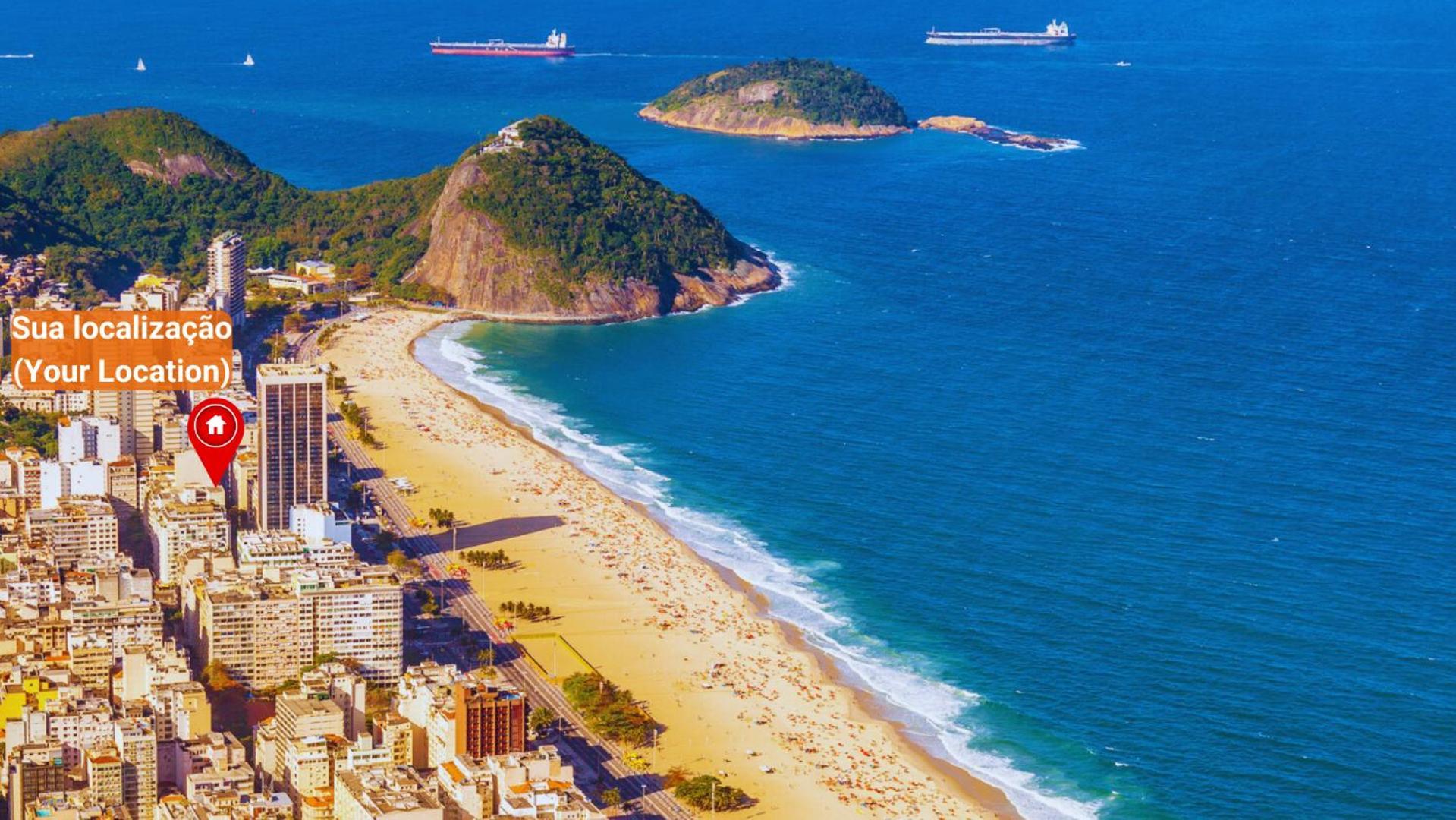 Apartamento Apartamento - Quadra Da Praia De Copacabana Rio de Janeiro