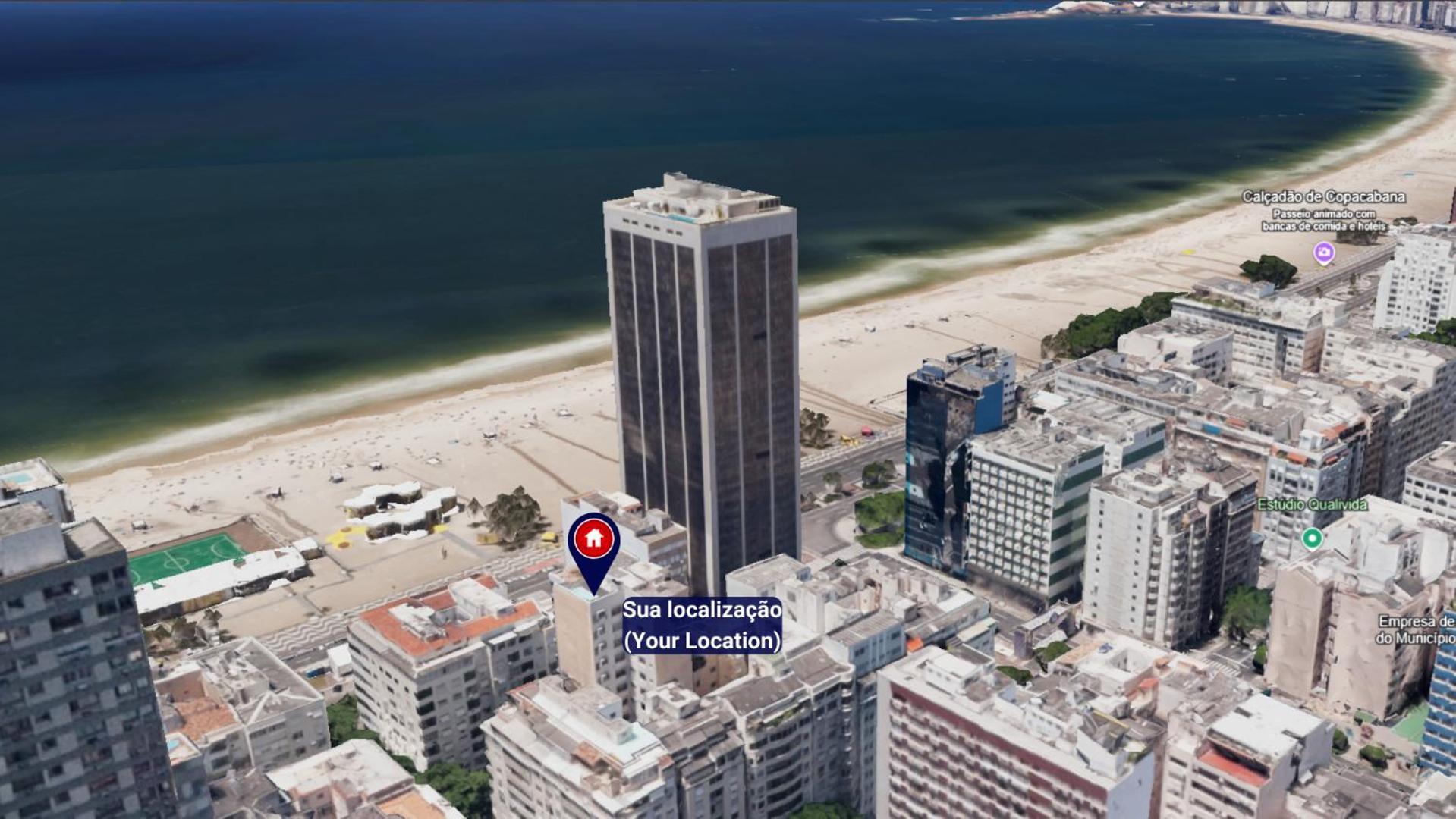 Apartamento - Quadra Da Praia De Copacabana * Rio de Janeiro